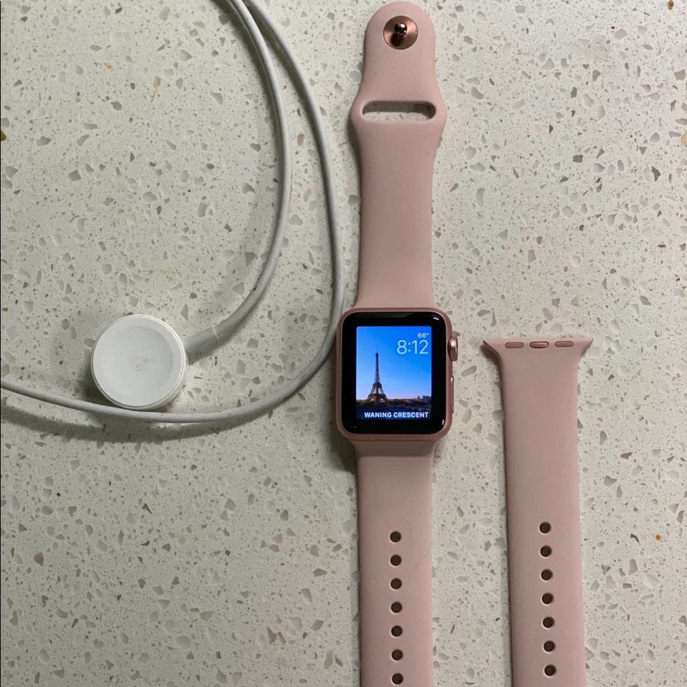 Apple Watch series 1 rose gold 38mm LIKE NEW